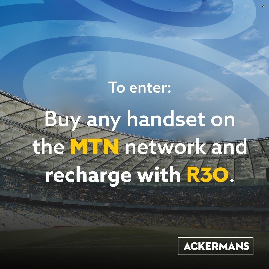 ACKERMANS specials - Win the ultimate