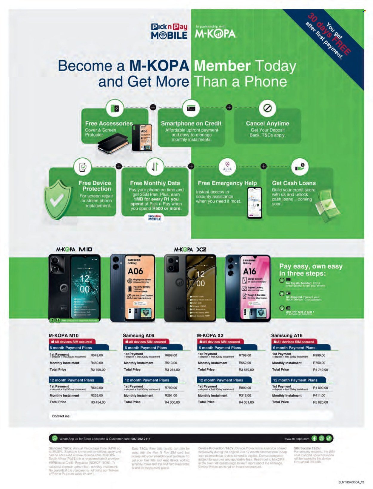 PICK N PAY specials - Easter Cellular Specials (2026-03-09 - 2026-04-12) | 13