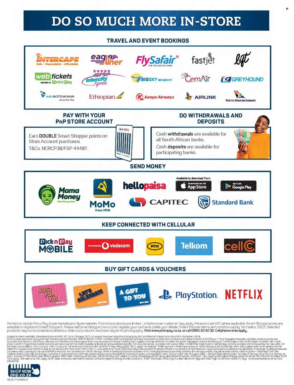 PICK N PAY specials - Easter Cellular Specials (2026-03-09 - 2026-04-12) | 16