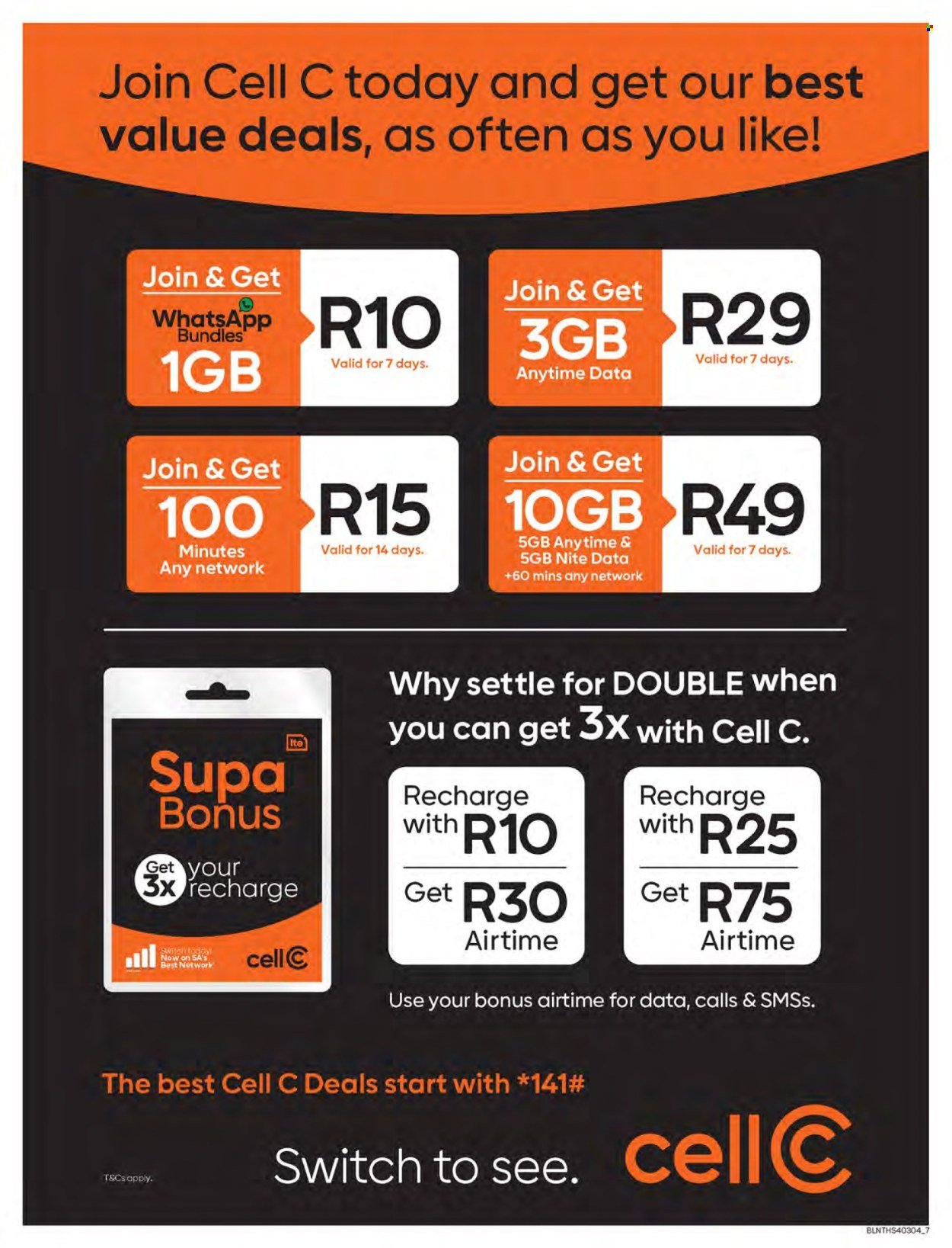 PICK N PAY specials - Easter Cellular Specials (2026-03-09 - 2026-04-12) | 7