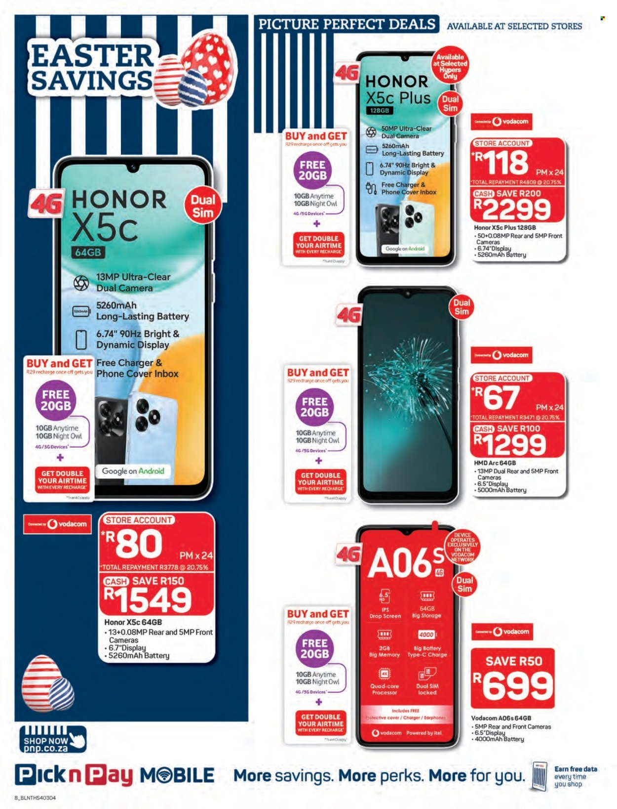 PICK N PAY specials - Easter Cellular Specials (2026-03-09 - 2026-04-12) | 8