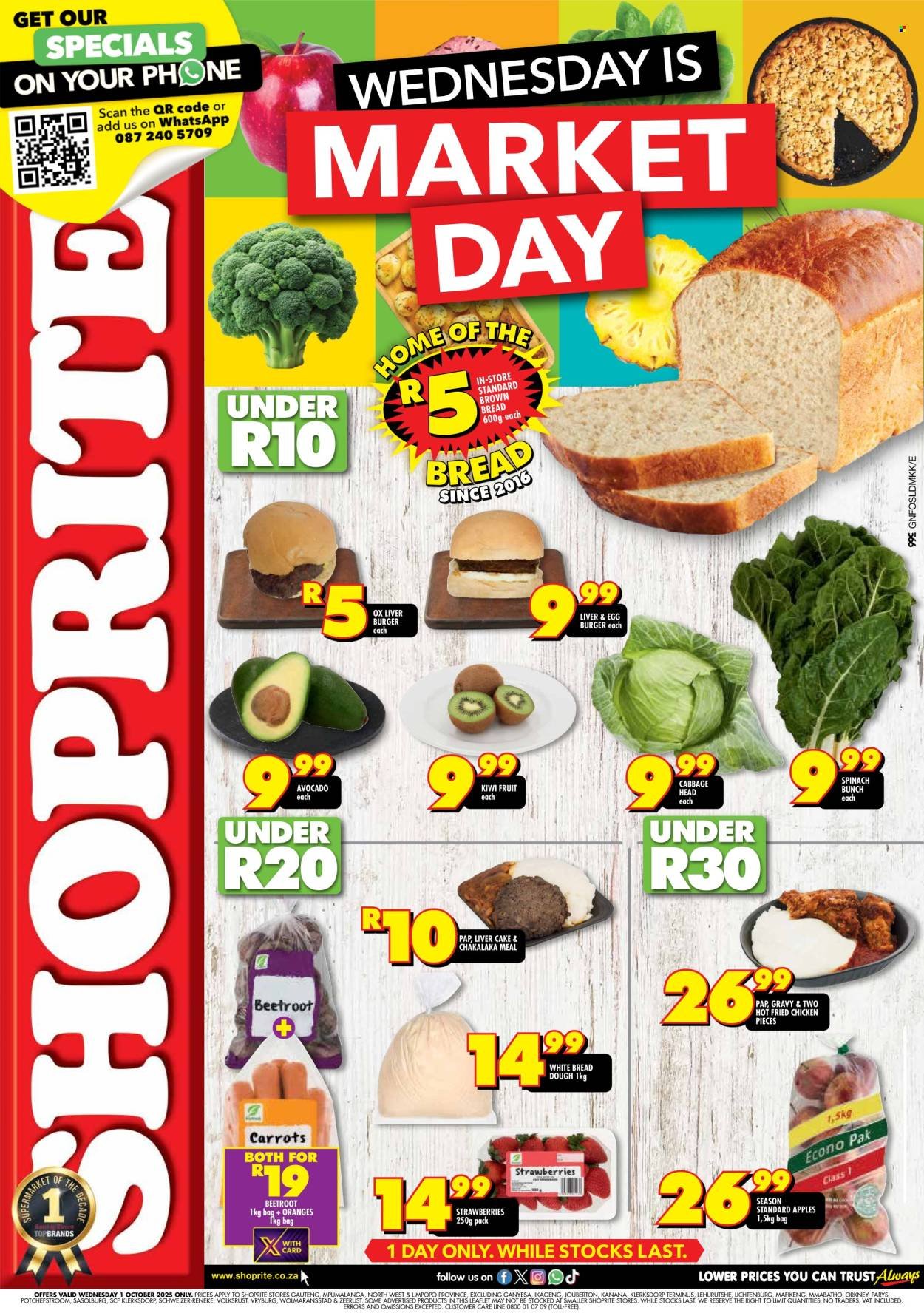 SHOPRITE specials - Market Day Deals (2025-10-01 - 2025-10-01) | 1