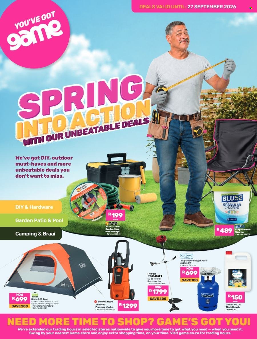 GAME specials - Spring Into Action