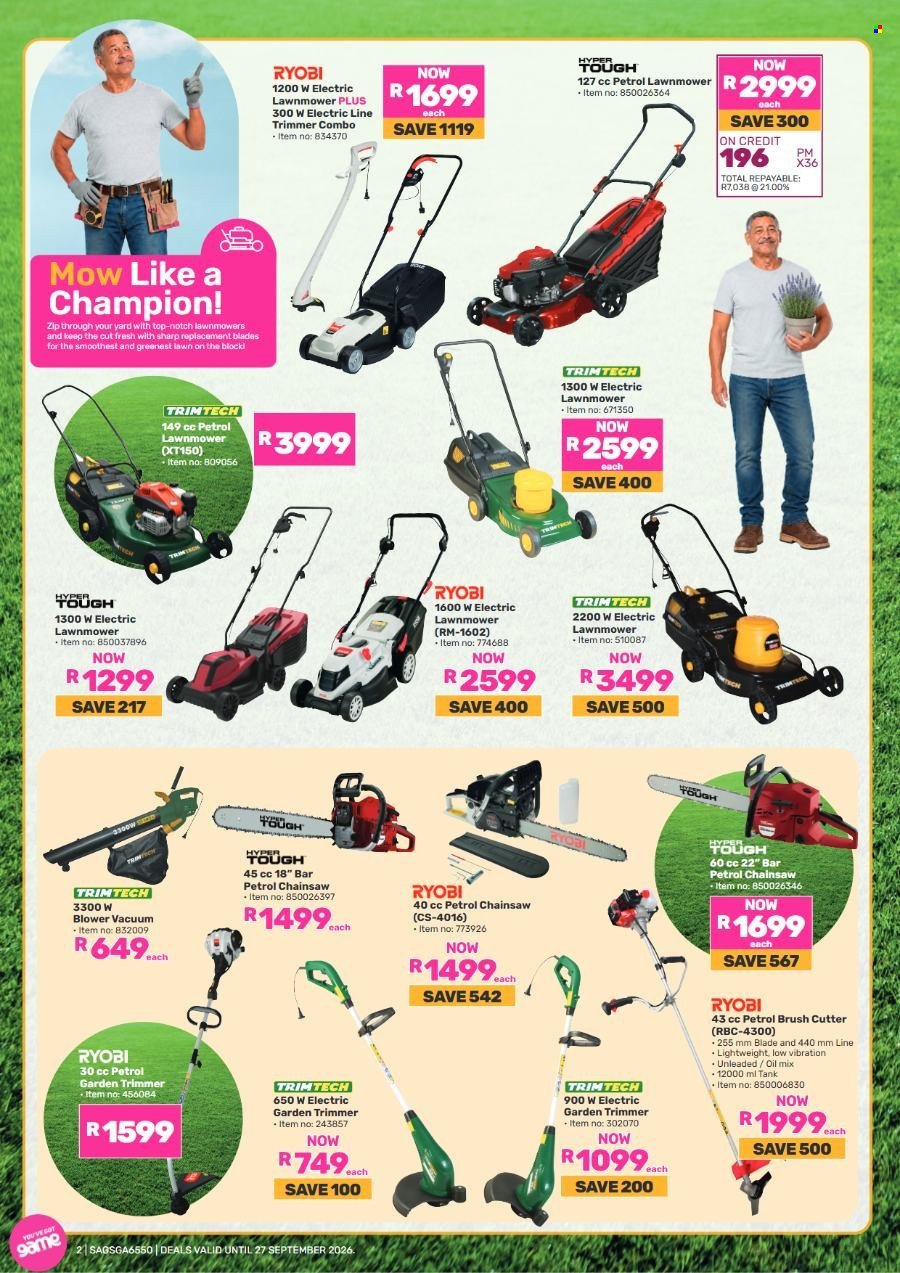 GAME specials - Spring Into Action