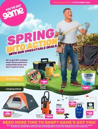 GAME specials - Spring Into Action