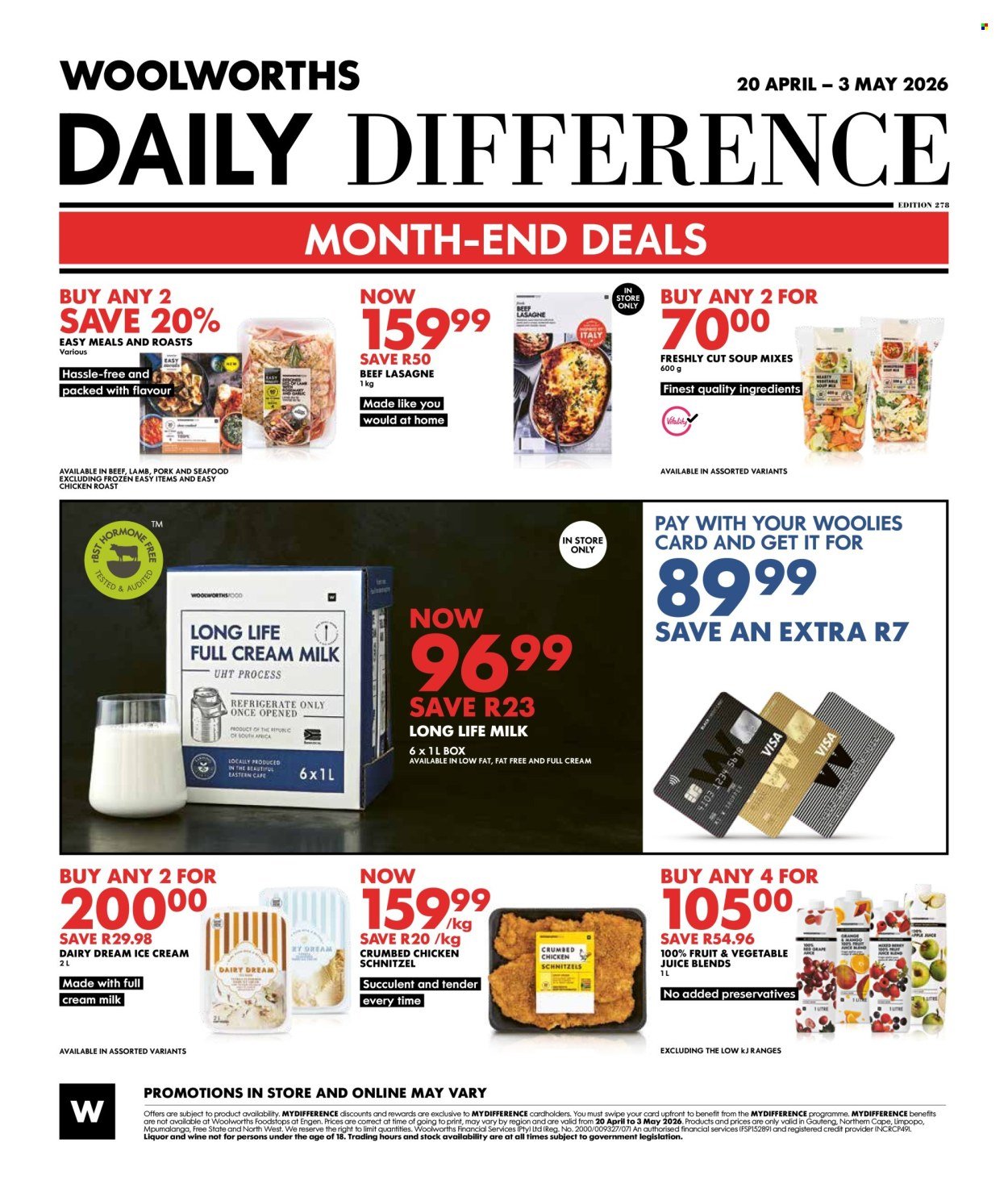 WOOLWORTHS specials - Daily Difference (2026-04-20 - 2026-05-03) | 12