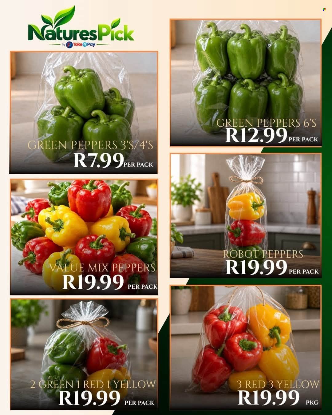 TAKE N PAY specials - From Sunday 18 Oct 2026