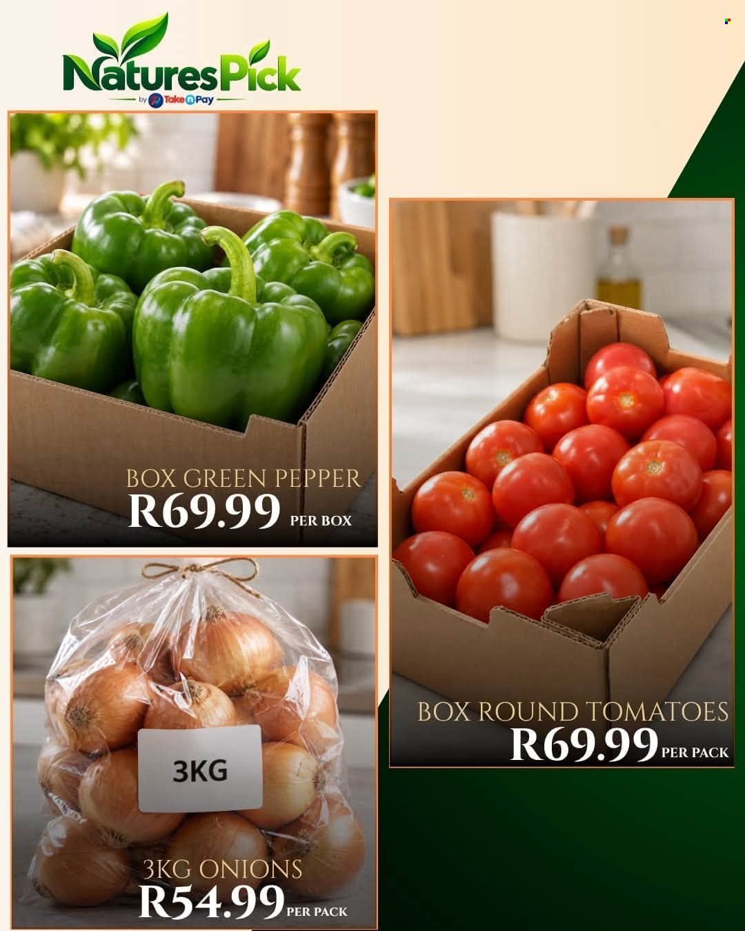 TAKE N PAY specials - From Sunday 18 Oct 2026