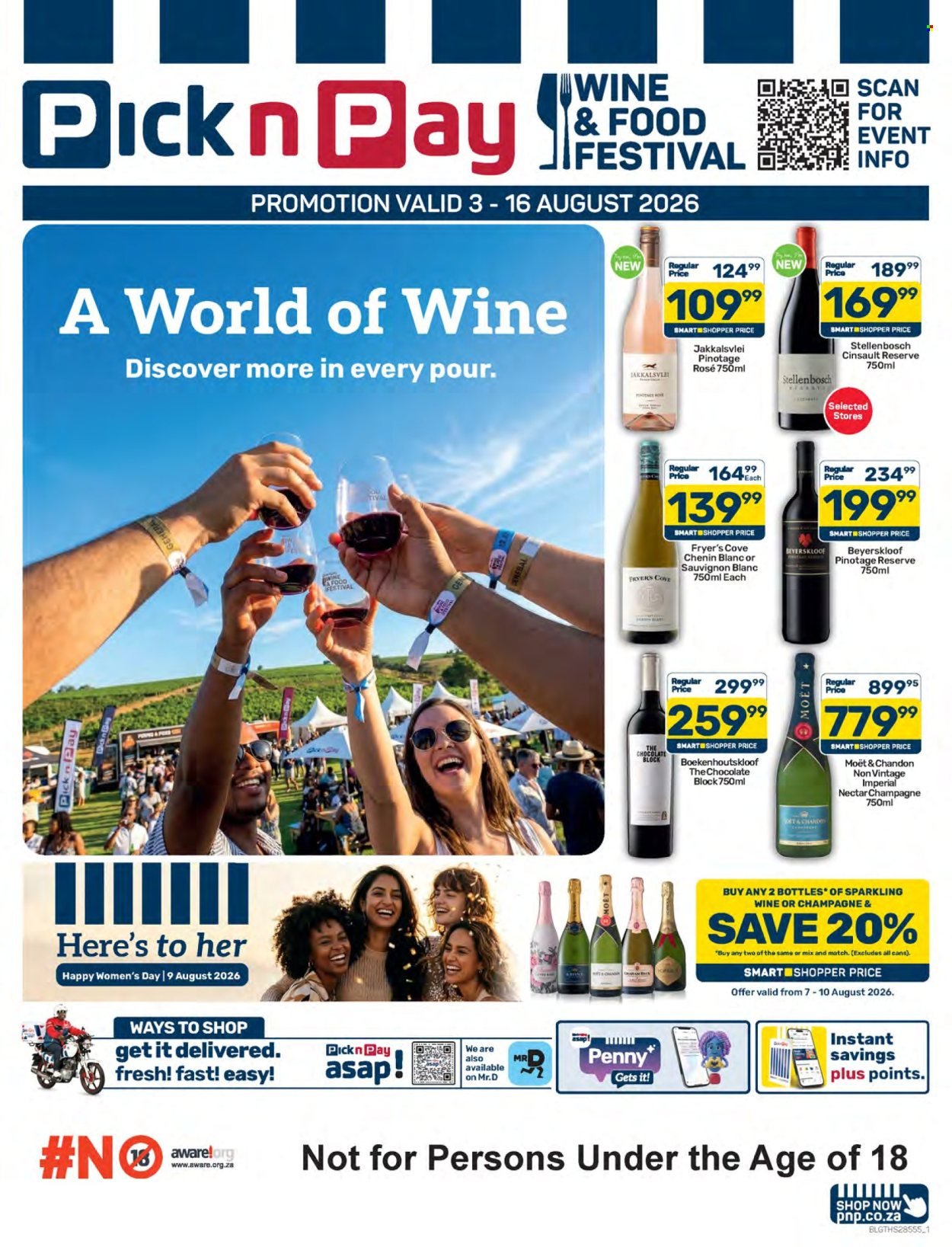 PICK N PAY specials - Wine Festival Specials