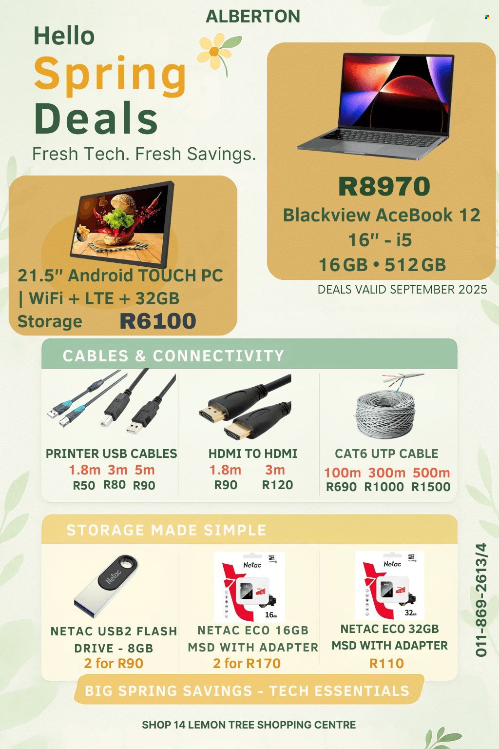MATRIX WAREHOUSE specials - From Wednesday 10 Sept 2025 (2025-09-10 - 2025-09-30) | 1