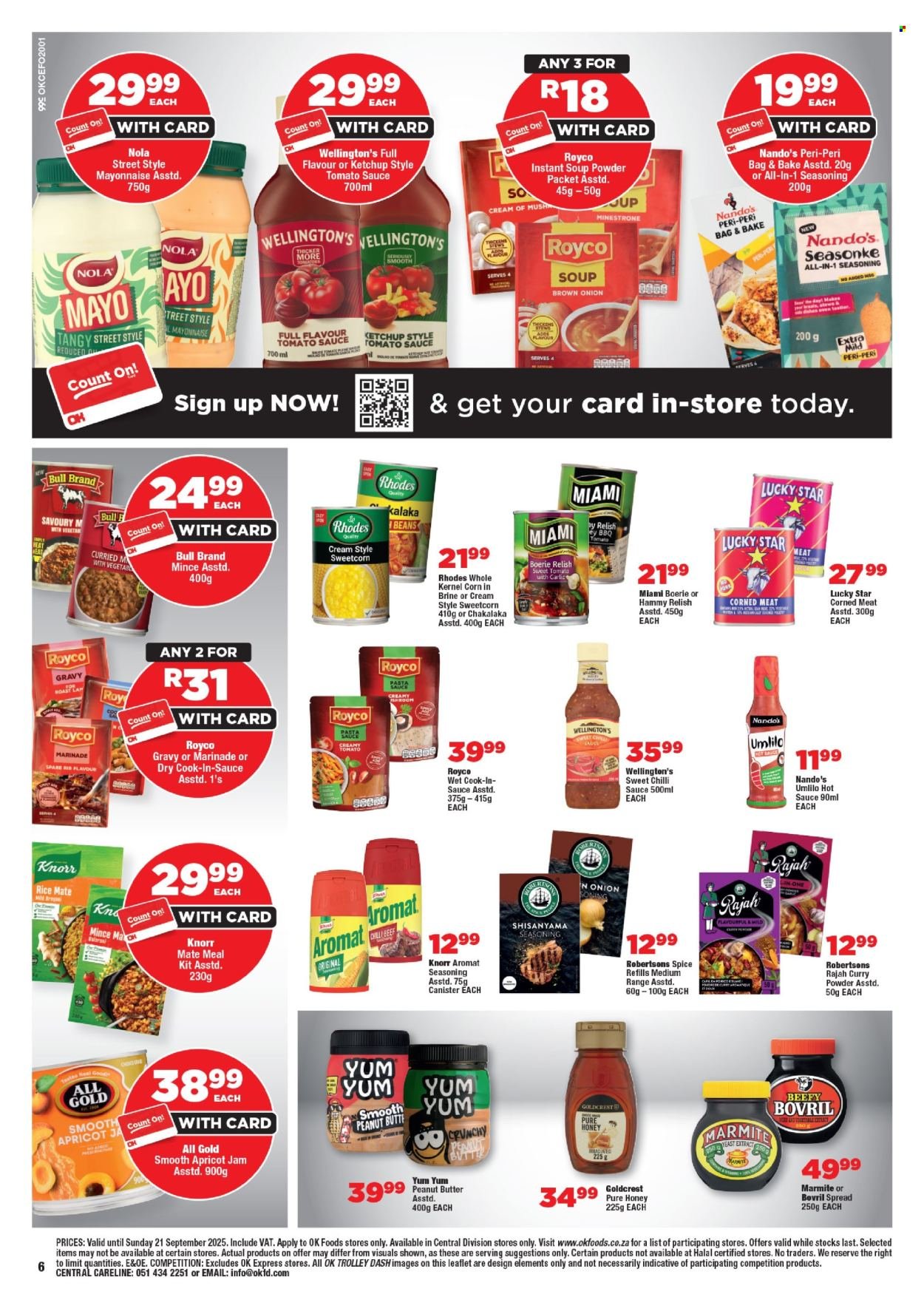 OK FOODS specials - From Wednesday 10 Sept 2025 (2025-09-10 - 2025-09-21) | 6