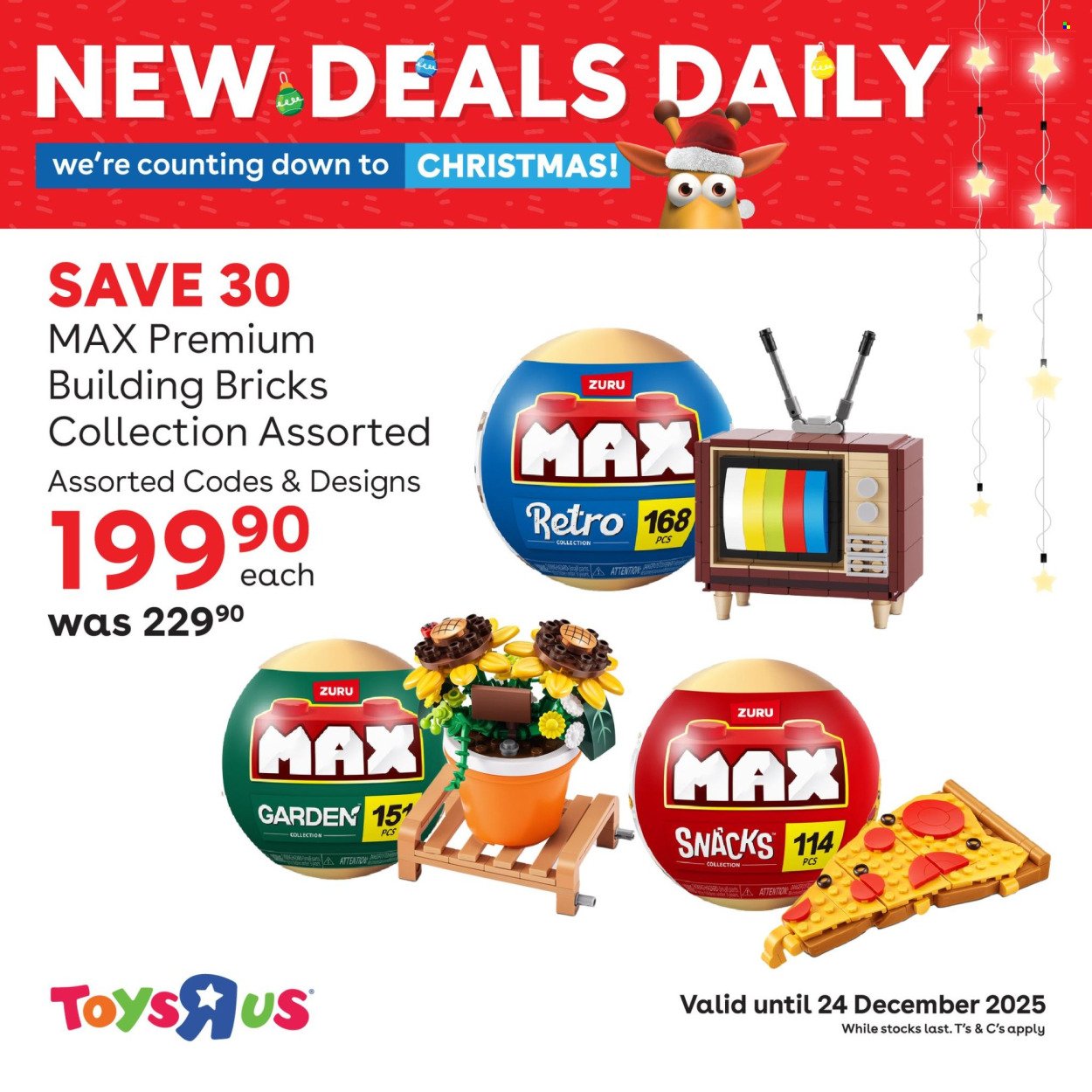 TOYS R US specials - From Monday 22 Dec 2025 (2025-12-22 - 2025-12-24) | 5