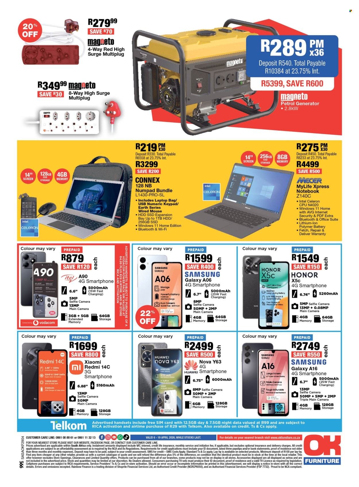 OK FURNITURE specials - From Monday 6 Apr 2026 (2026-04-06 - 2026-04-19) | 12