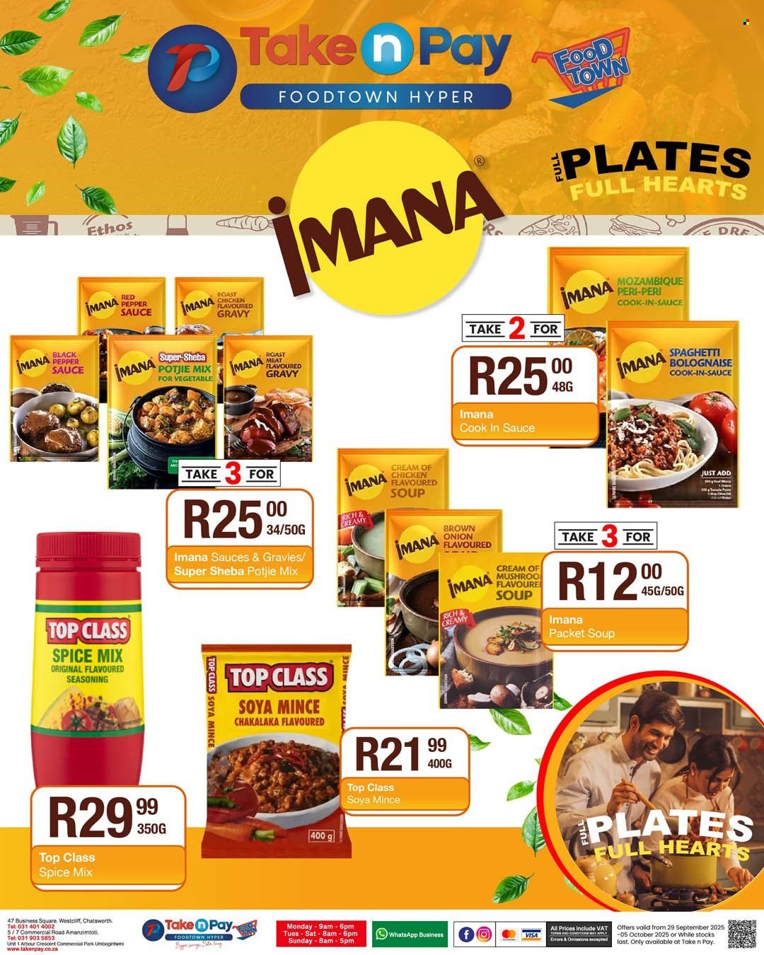 TAKE N PAY specials - From Monday 29 Sept 2025 (2025-09-29 - 2025-10-05) | 4