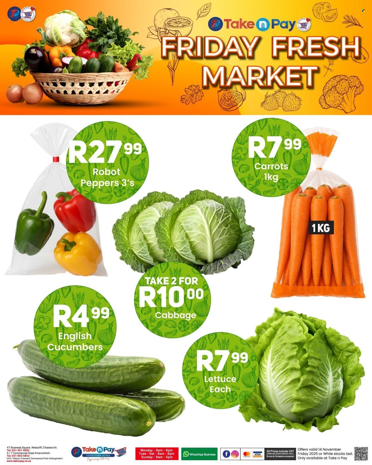 TAKE N PAY specials - From Friday 14 Nov 2025 (2025-11-14 - 2025-11-14) | 10