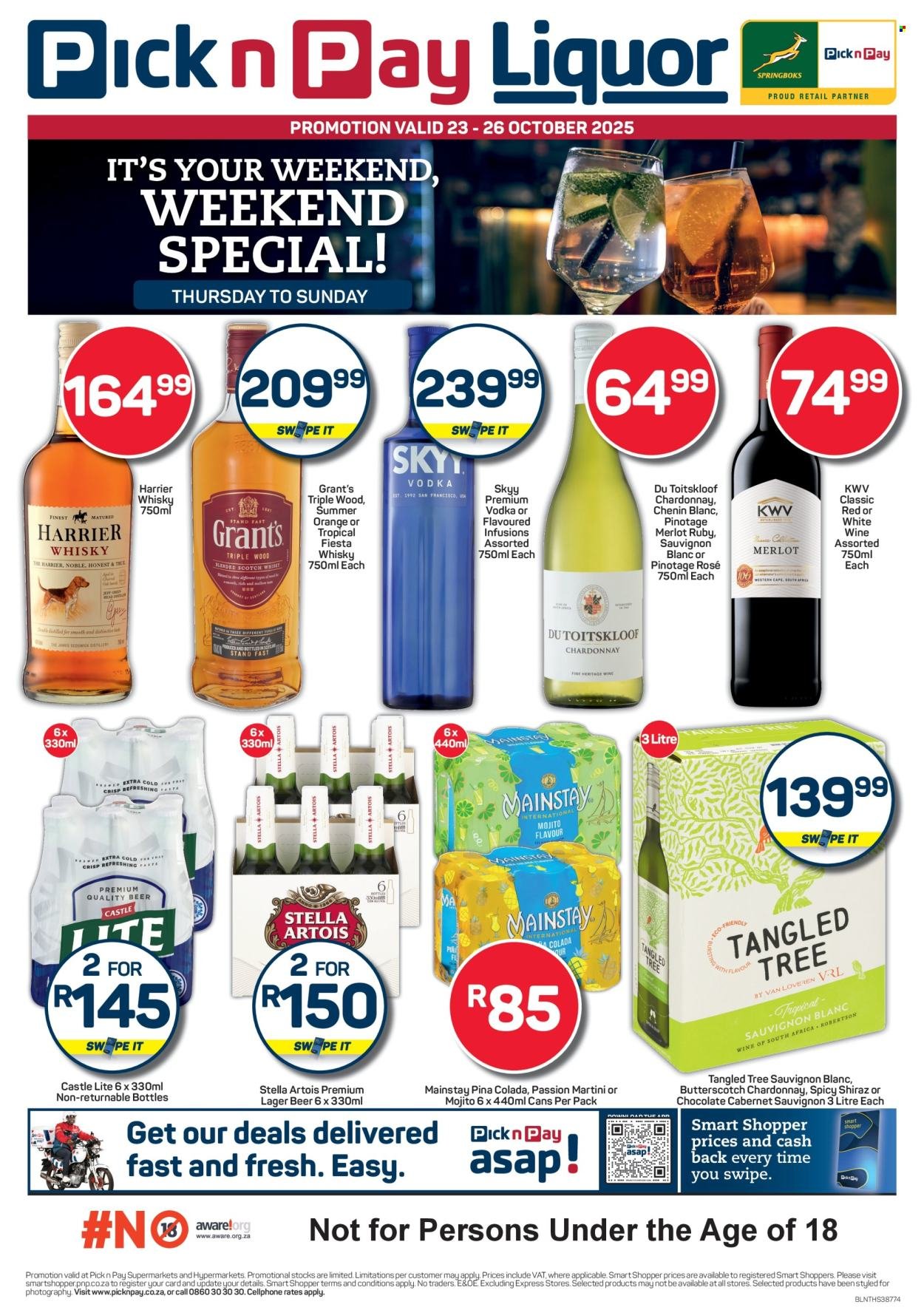 PICK N PAY specials - Weekend Liquor Specials (2025-10-23 - 2025-10-26) | 1