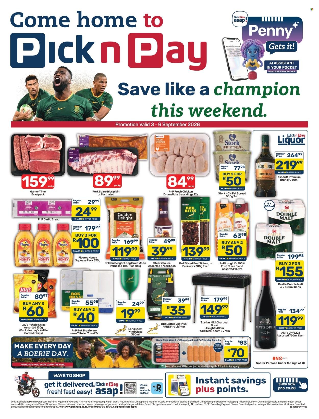 PICK N PAY specials - Weekend Specials