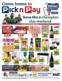 PICK N PAY specials - Weekend Specials