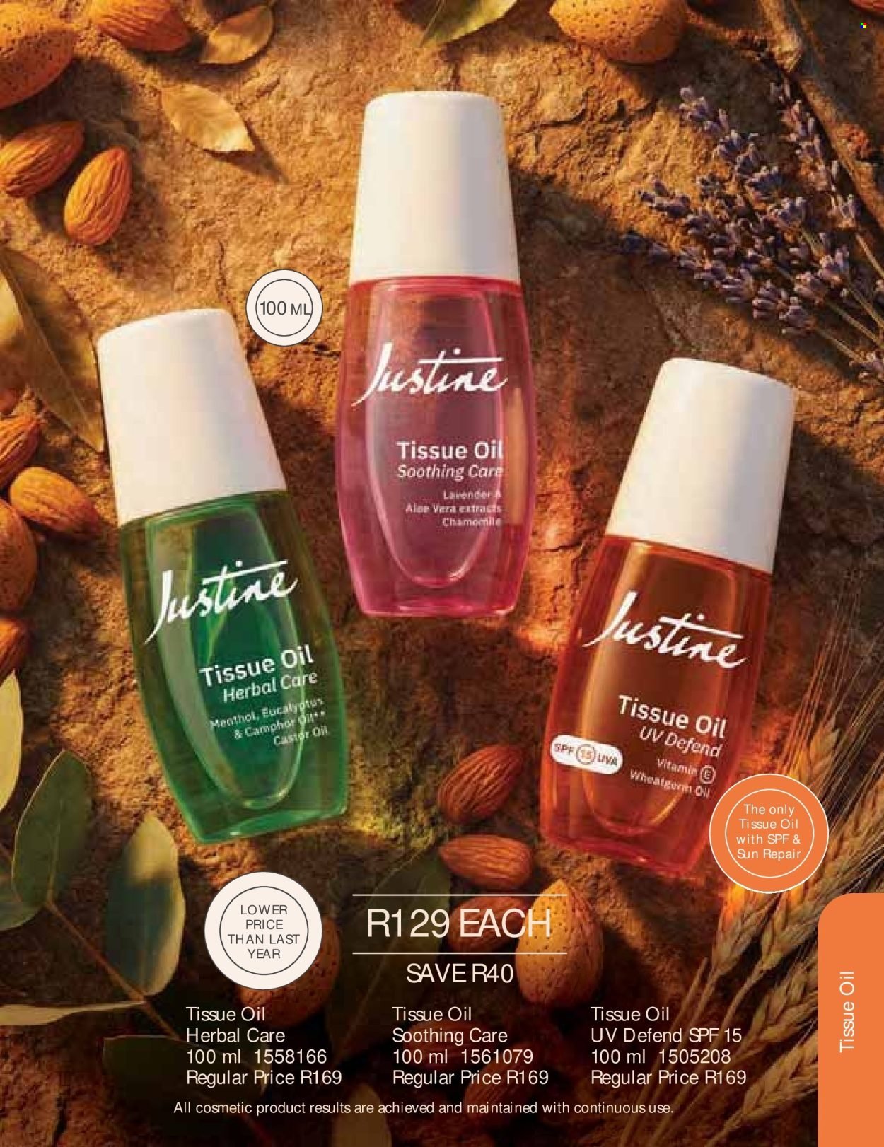 JUSTINE specials - AUGUST