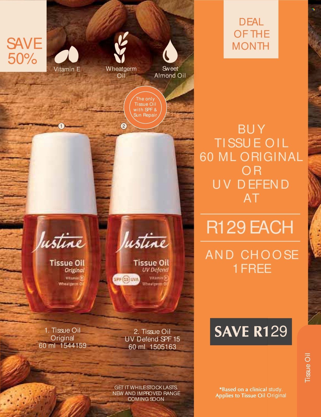 JUSTINE specials - AUGUST