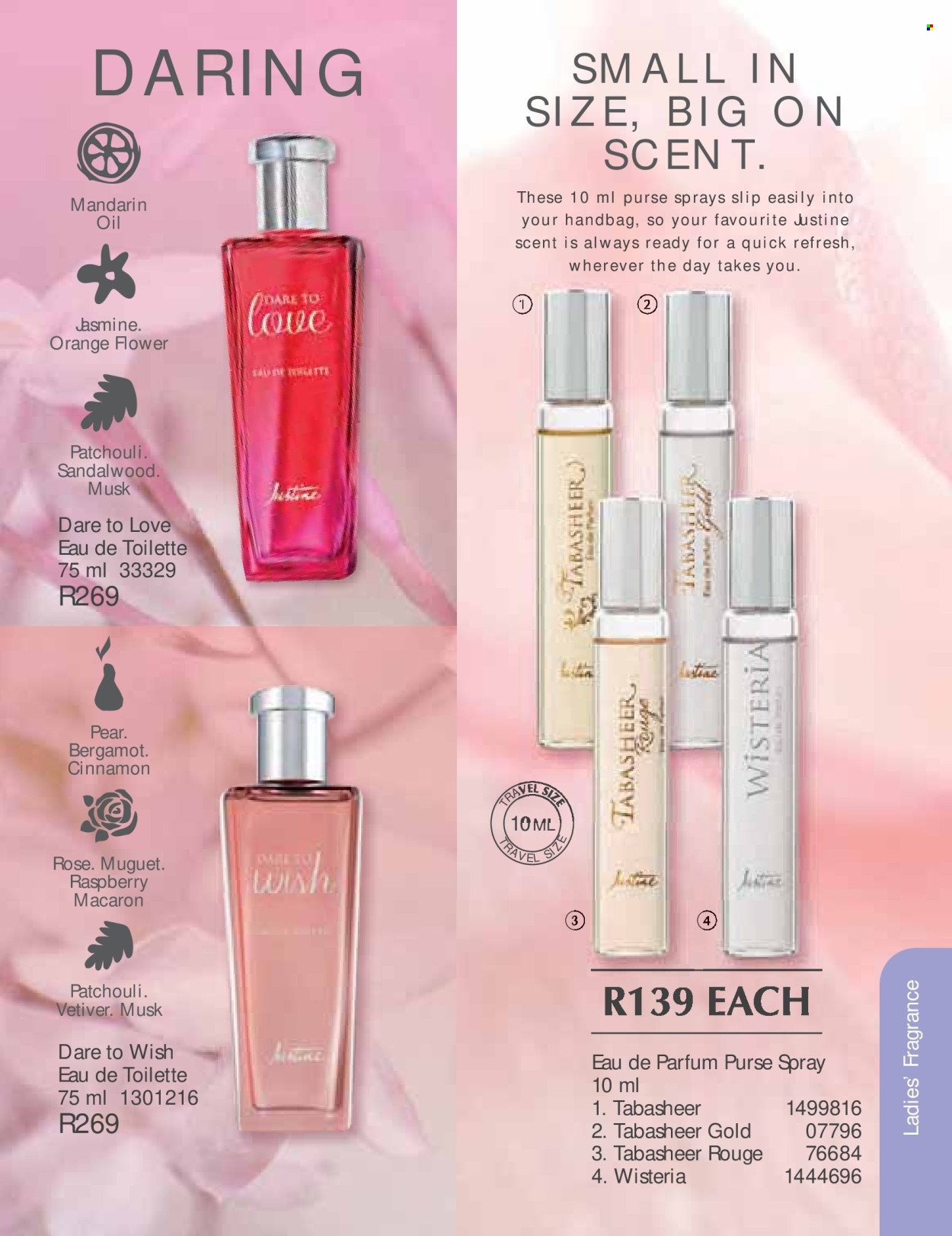 JUSTINE specials - AUGUST