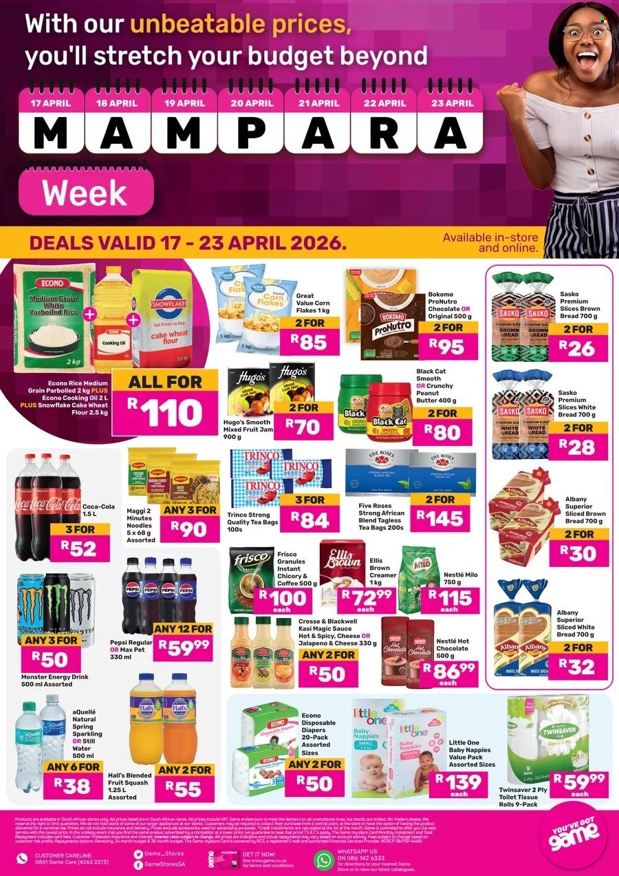 GAME specials - Mampara Week (2026-04-17 - 2026-04-23) | 1