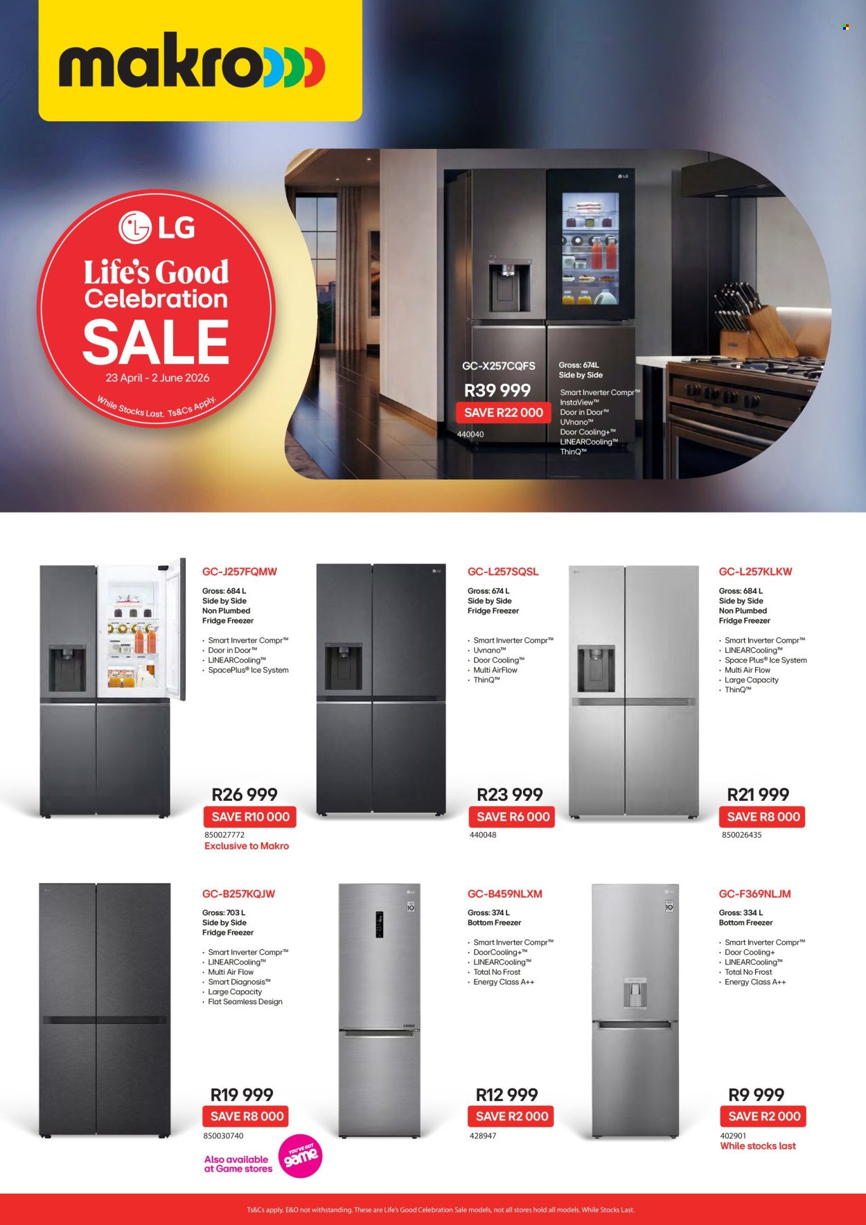 MAKRO specials - Life´s good celebrition sale (2026-04-23 - 2026-06-02) | 1