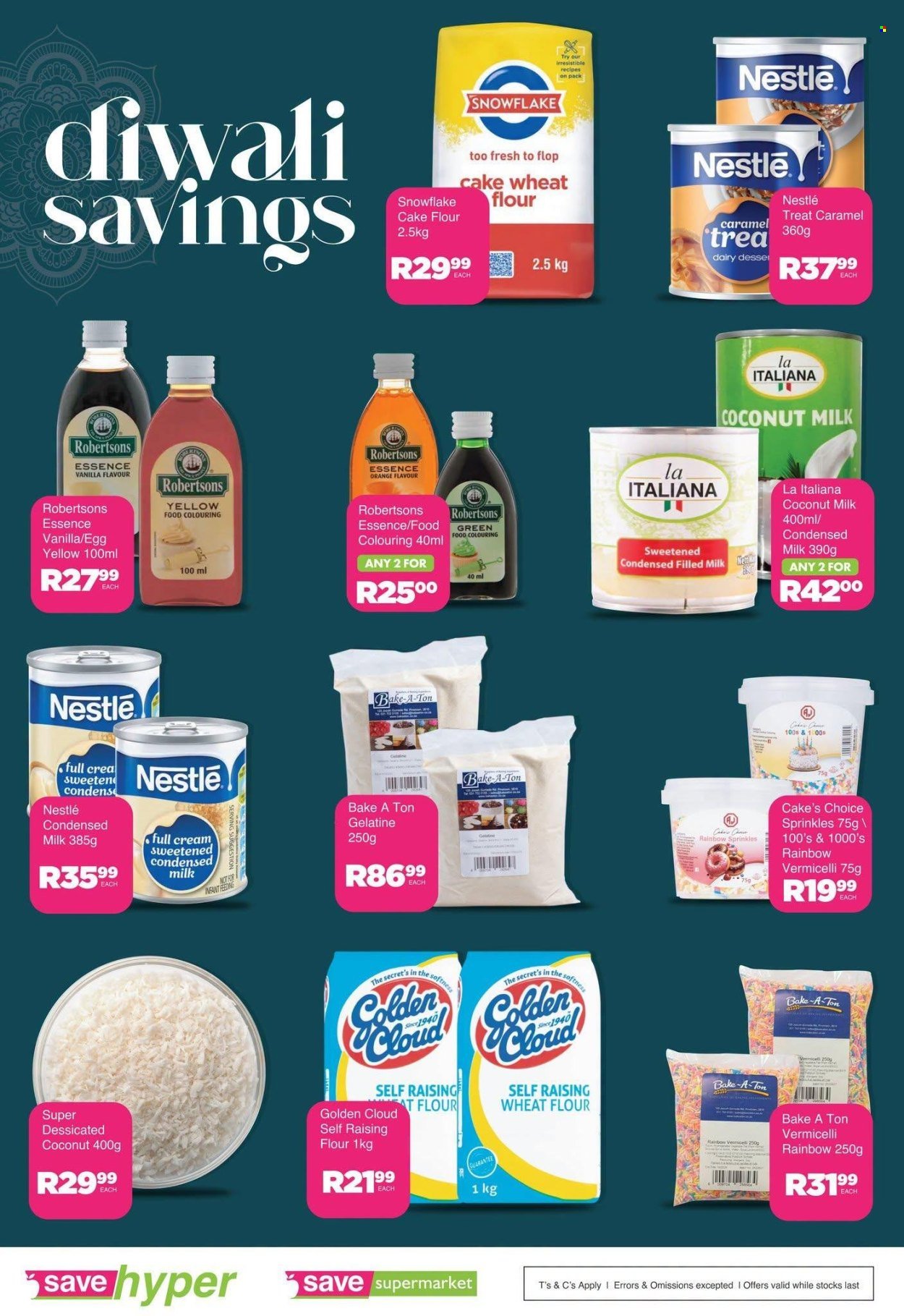 SAVE specials - From Thursday 29 Oct 2026