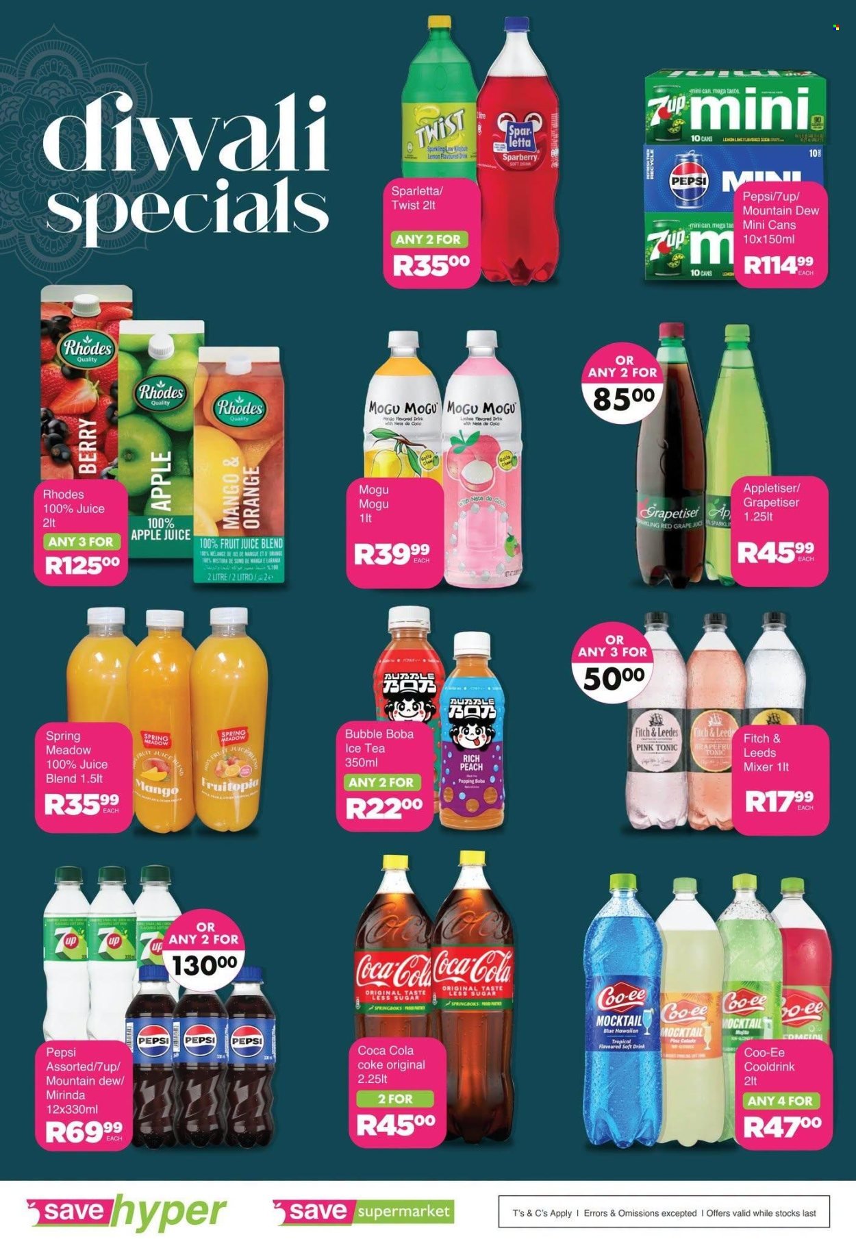 SAVE specials - From Thursday 29 Oct 2026