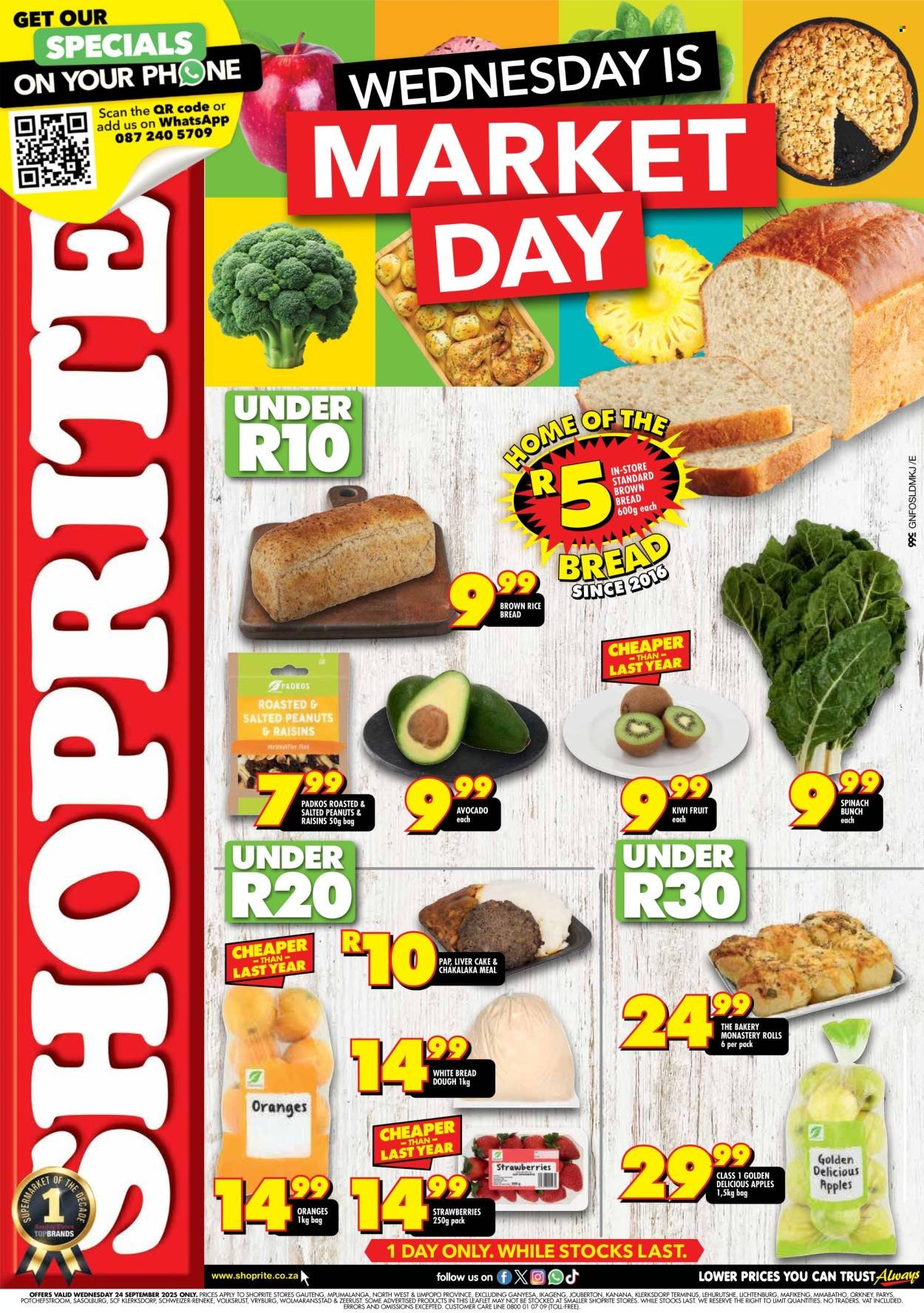 SHOPRITE specials - Market Day Deals (2025-09-24 - 2025-09-24) | 1