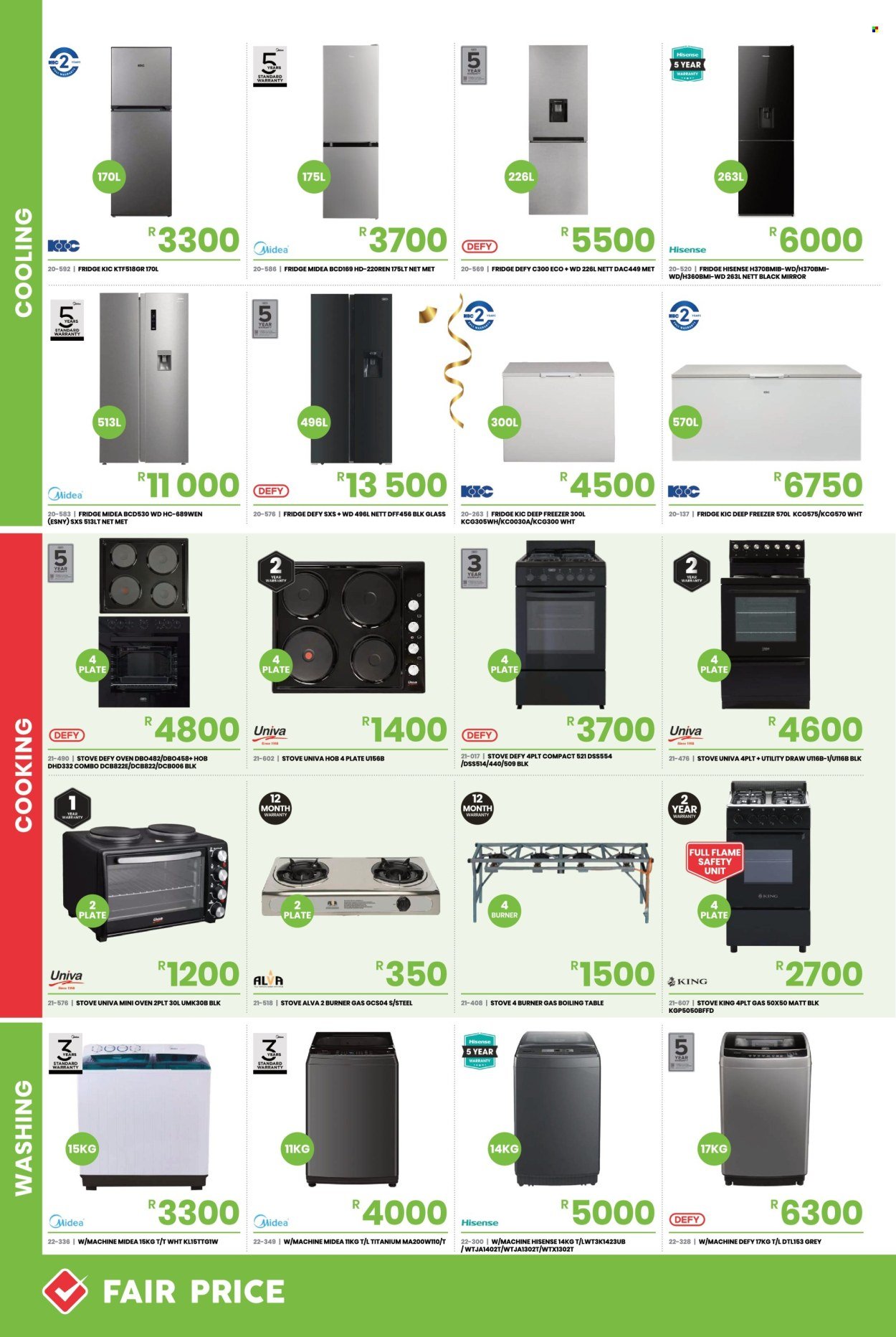 FAIR PRICE specials - From Saturday 1 Aug 2026