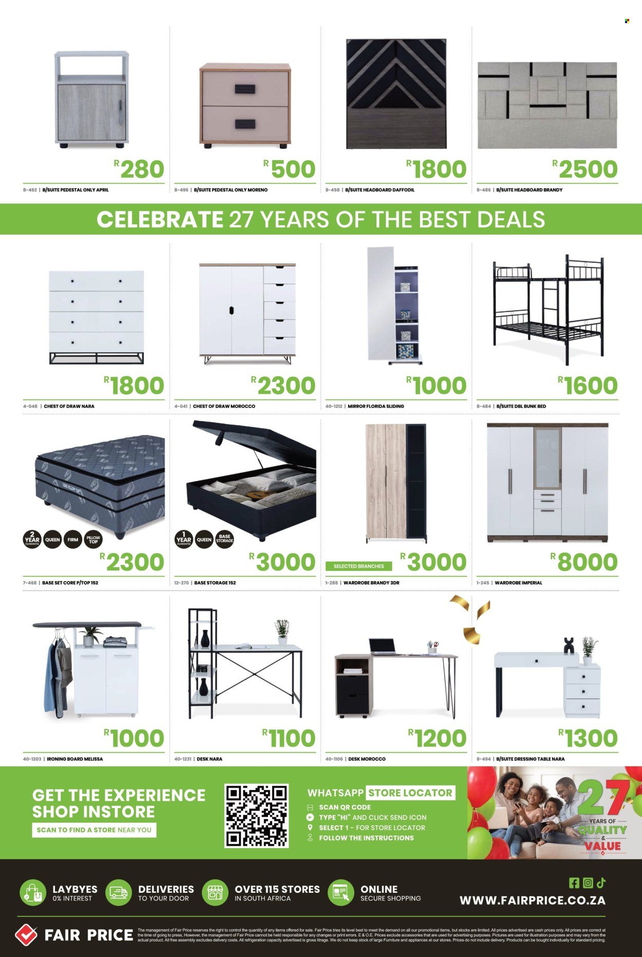 FAIR PRICE specials - From Saturday 1 Aug 2026