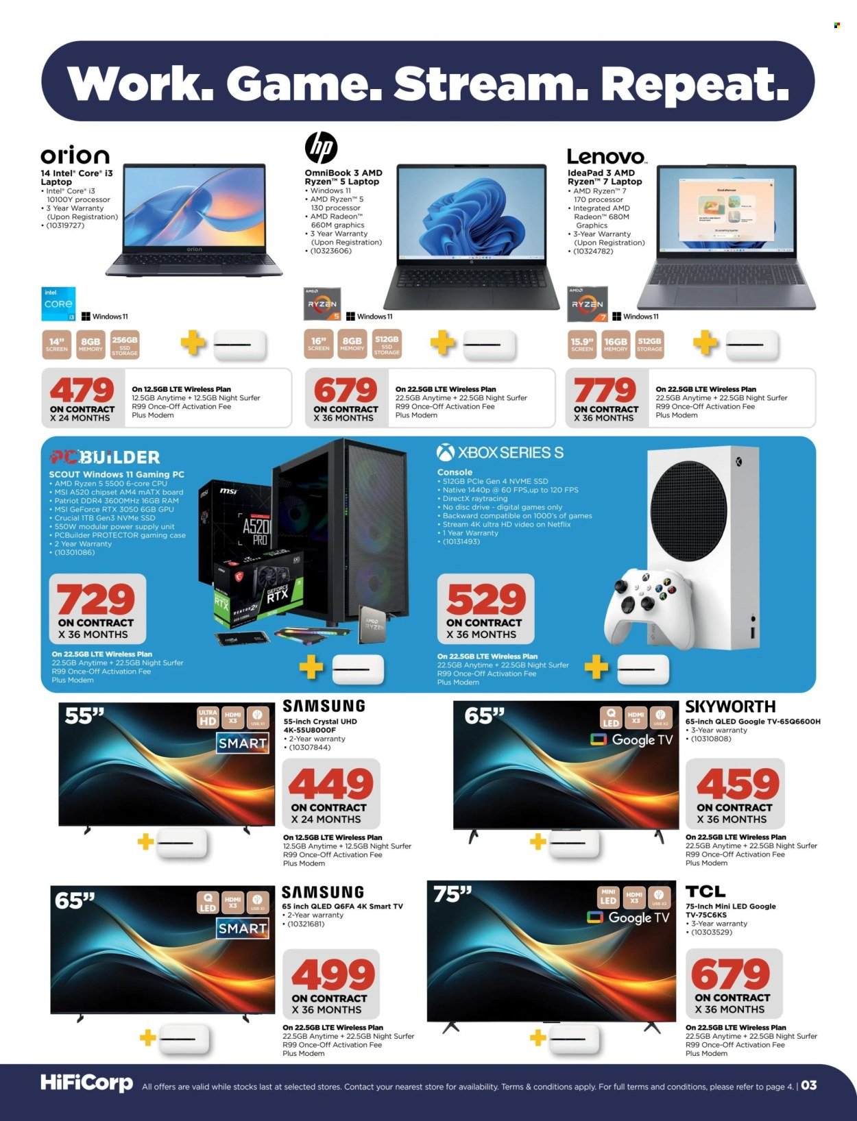 HIFI CORP specials - From Friday 1 May 2026
