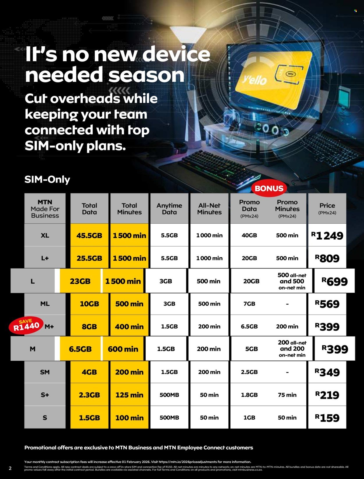 MTN specials - From Monday 8 Dec 2025 (2025-12-08 - 2026-01-31) | 2