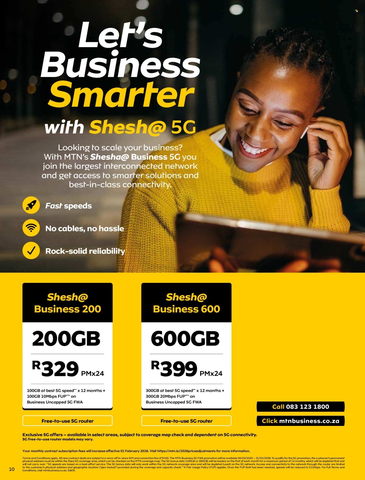 MTN specials - From Monday 8 Dec 2025 (2025-12-08 - 2026-01-31) | 10