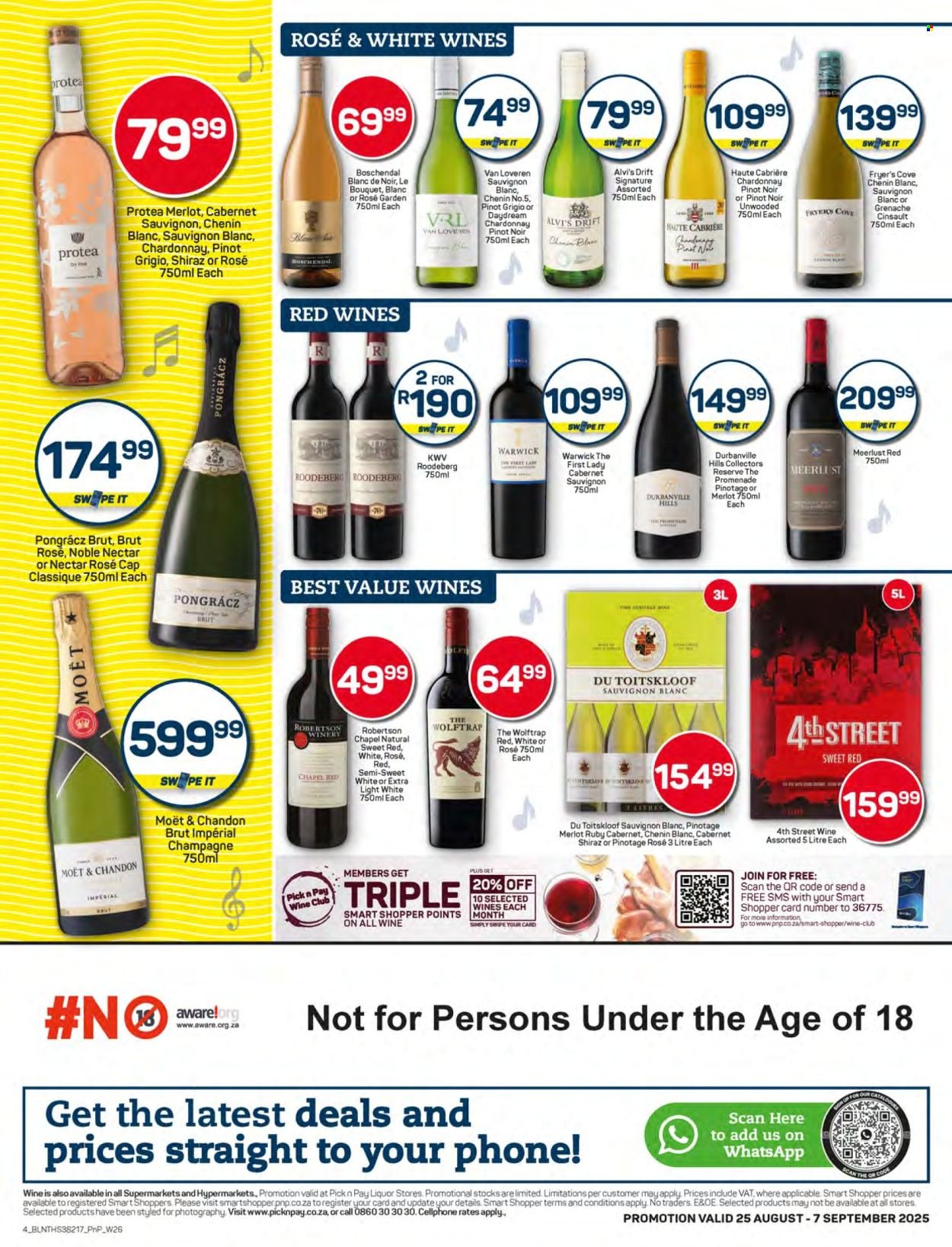 PICK N PAY specials - Liquor Specials (2025-08-25 - 2025-09-07) | 4