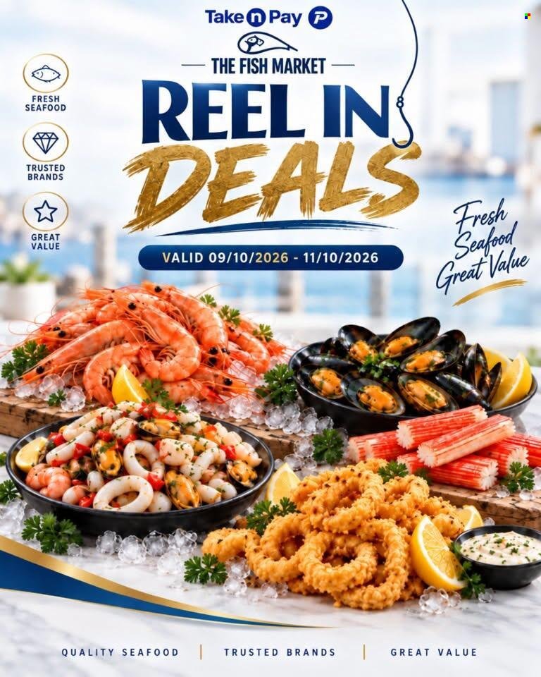 TAKE N PAY specials - From Friday 9 Oct 2026