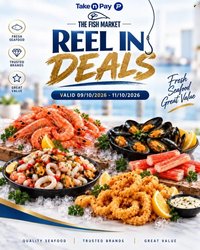 TAKE N PAY specials - From Friday 9 Oct 2026