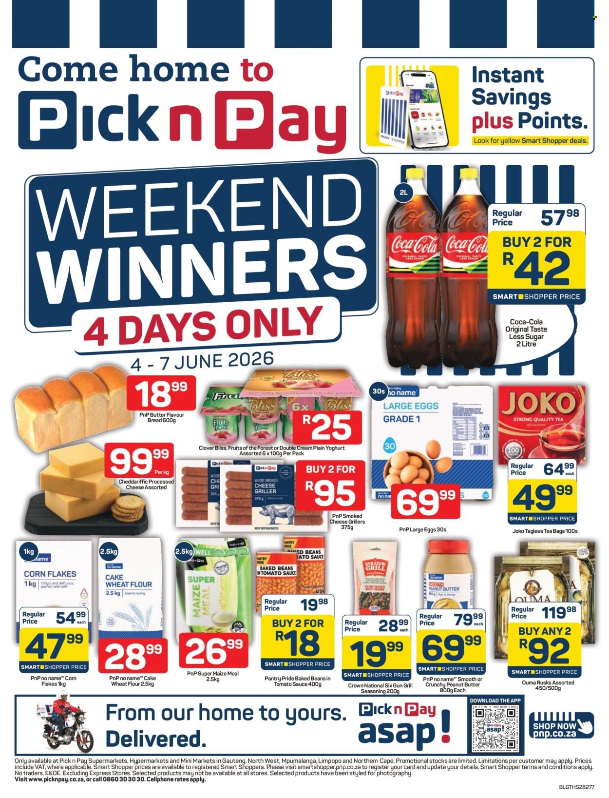 PICK N PAY specials - Weekend Specials