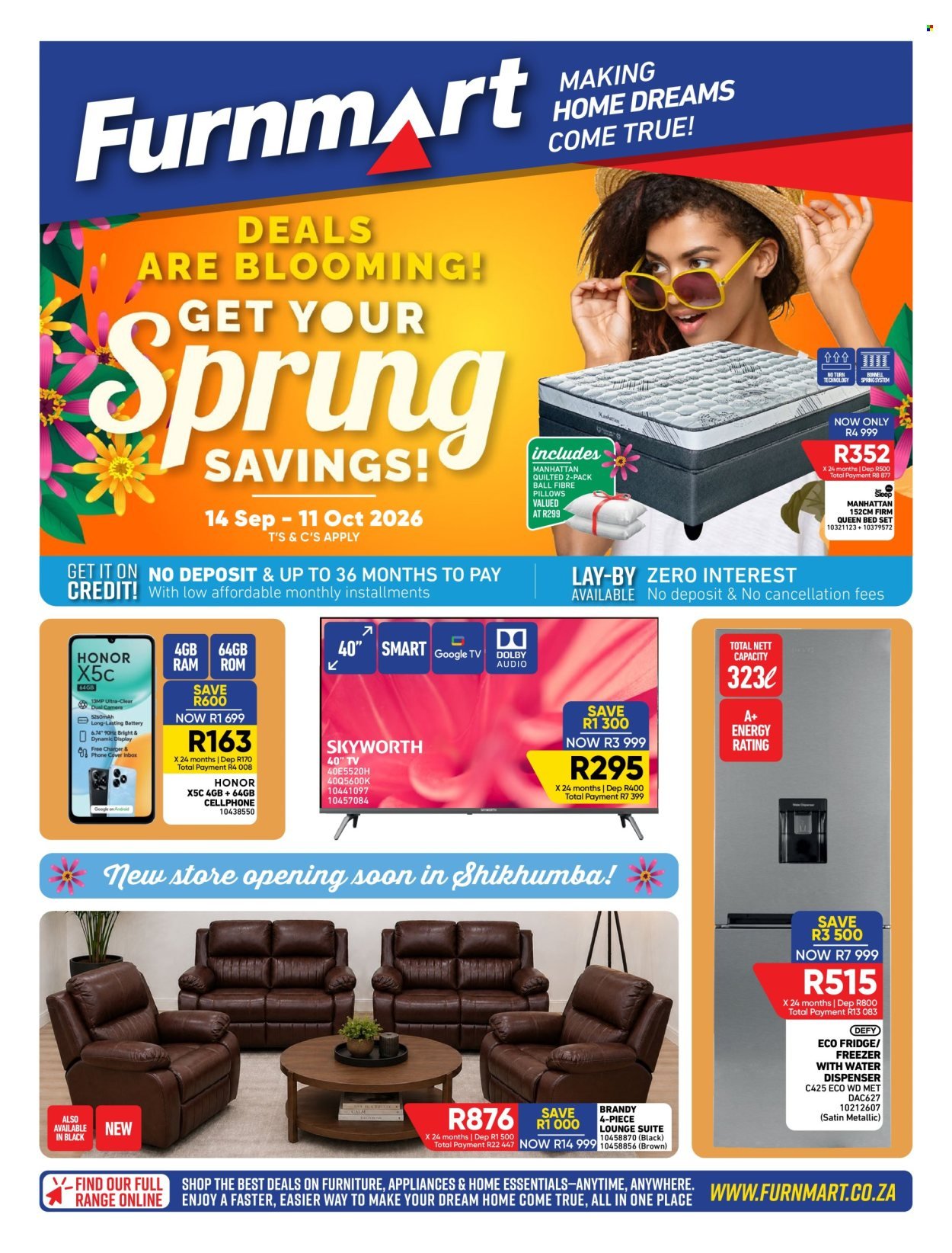 FURNMART specials - From Monday 14 Sept 2026