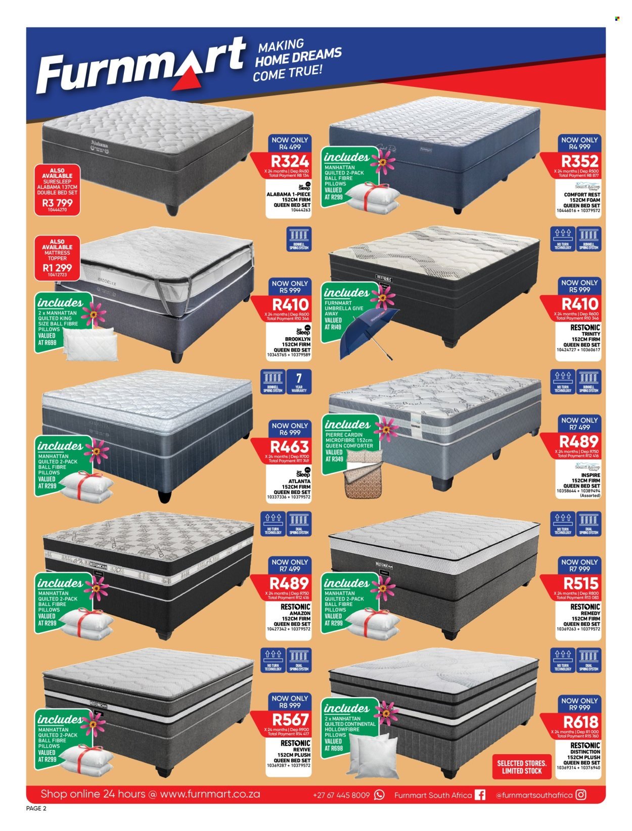 FURNMART specials - From Monday 14 Sept 2026