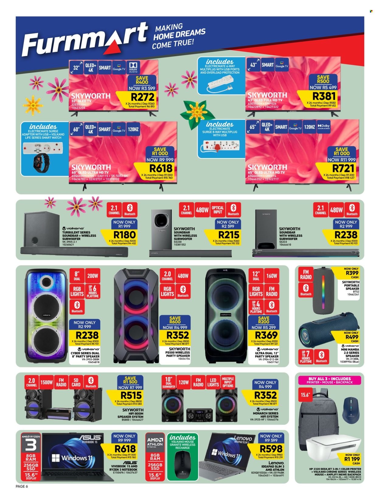 FURNMART specials - From Monday 14 Sept 2026