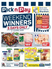 PICK N PAY specials - Weekend Specials (2026-04-02 - 2026-04-06)