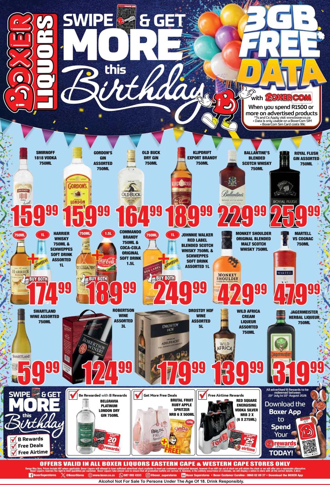 BOXER specials - EC August MM Liquor