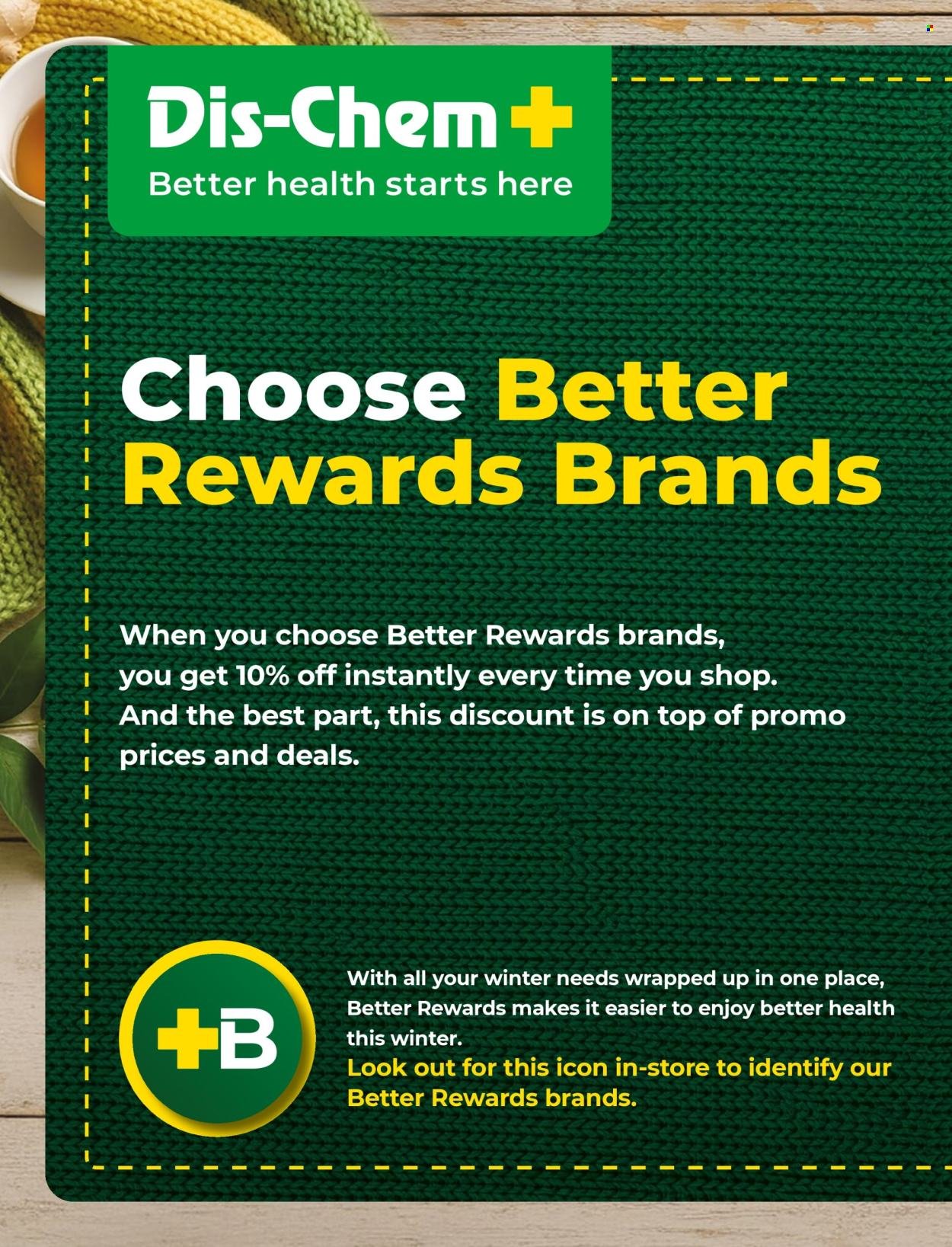 DIS-CHEM specials - Better Magazine