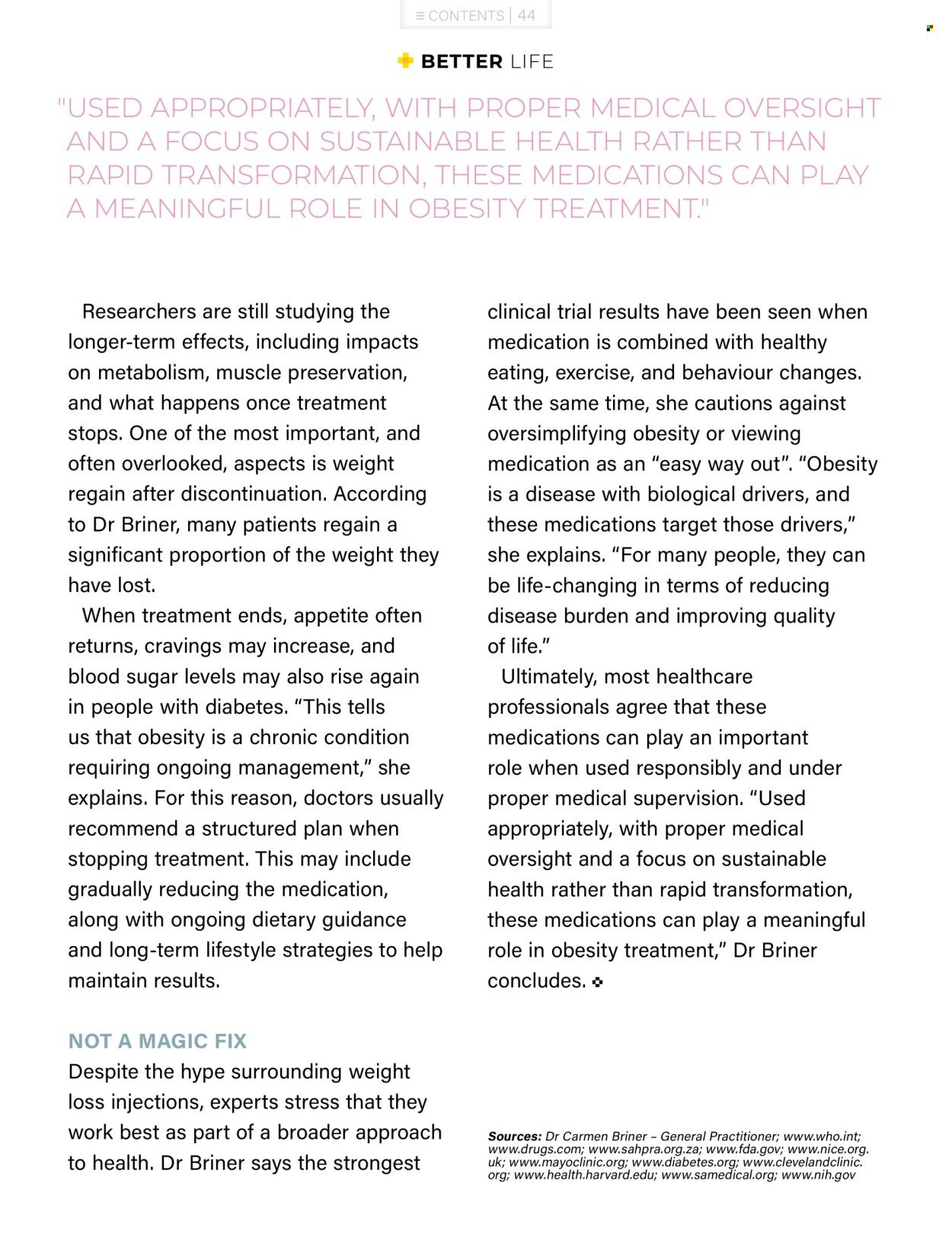 DIS-CHEM specials - Better Magazine