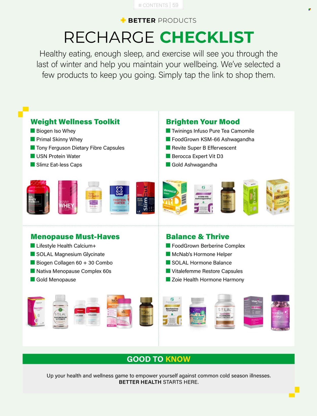 DIS-CHEM specials - Better Magazine