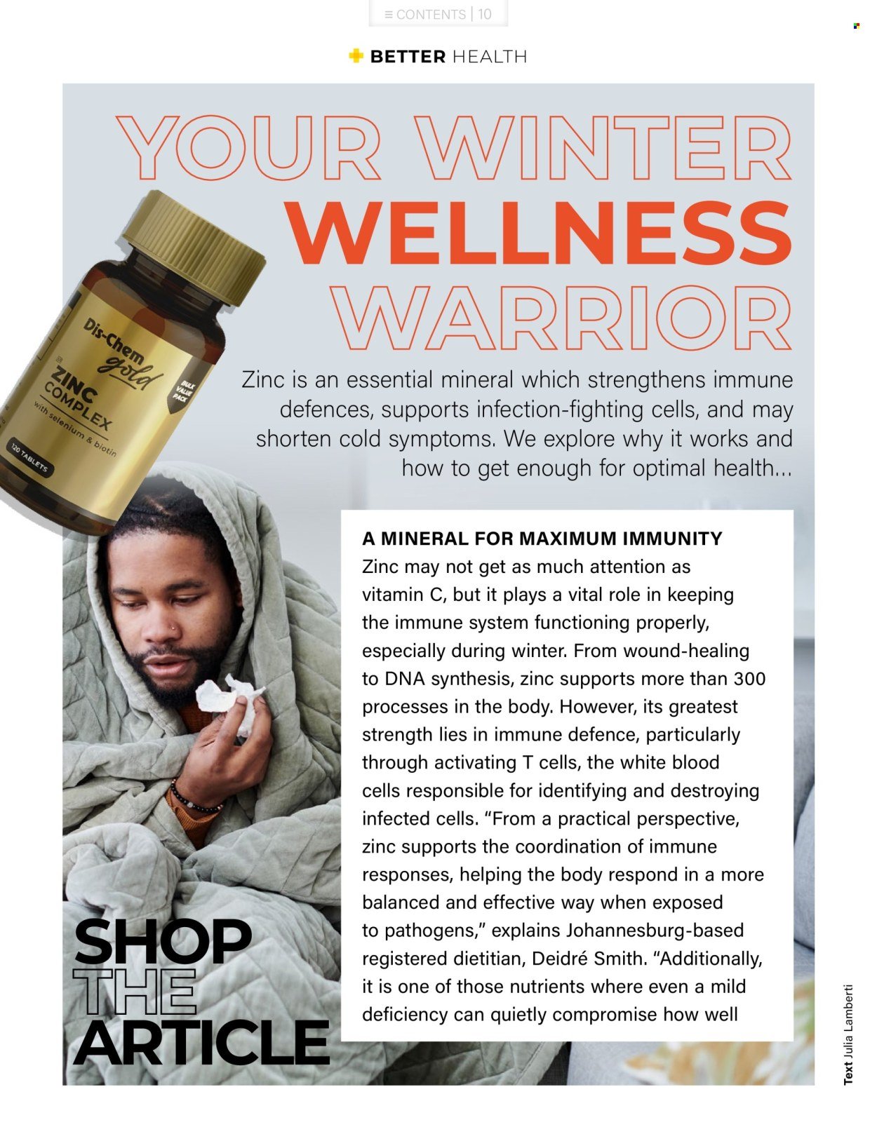 DIS-CHEM specials - Better Magazine
