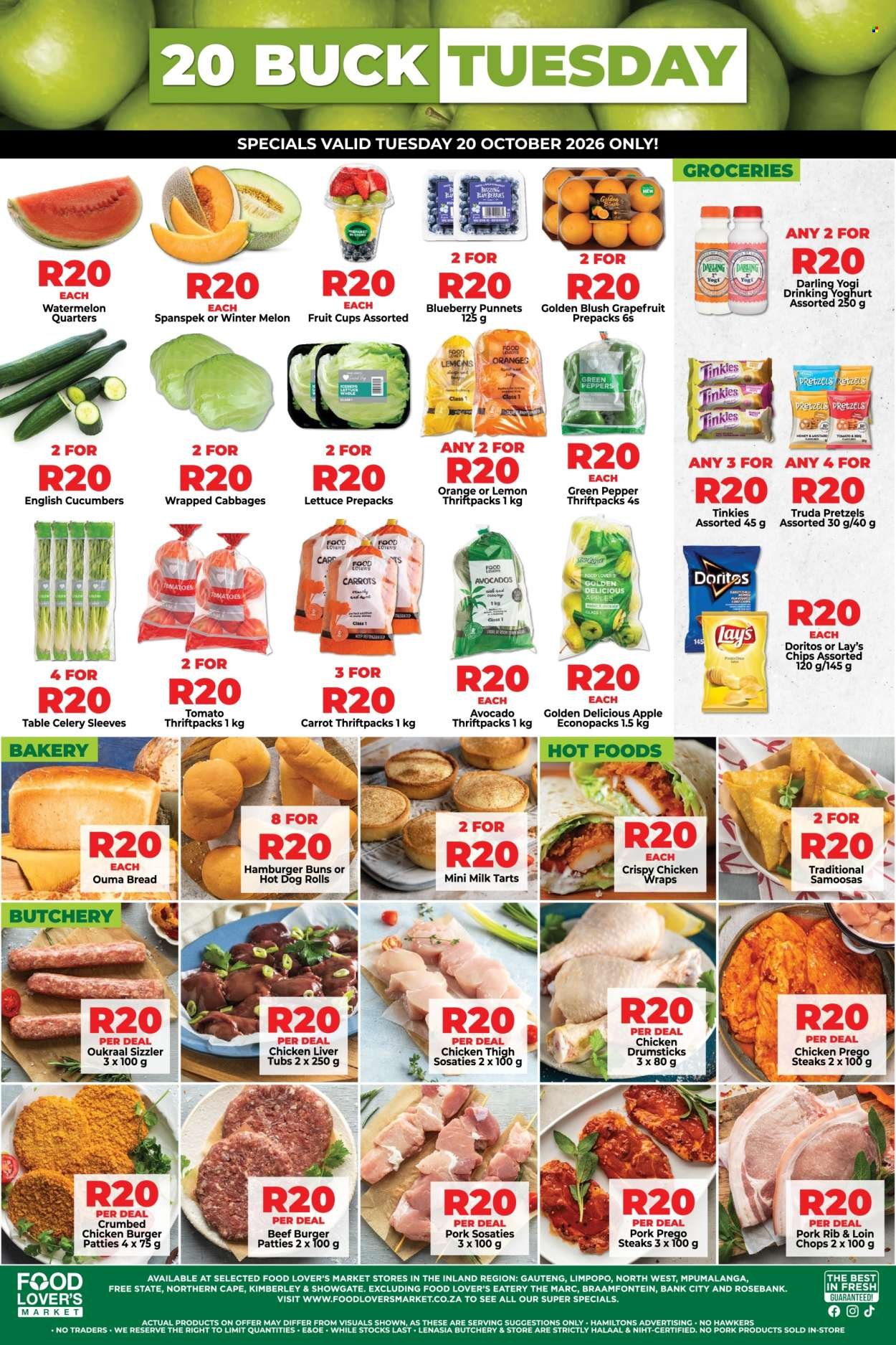 FOOD LOVER'S MARKET specials - From Tuesday 20 Oct 2026