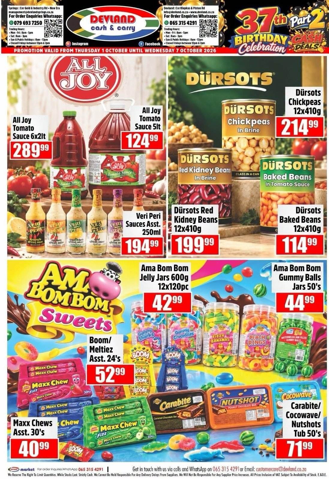DEVLAND specials - From Thursday 1 Oct 2026